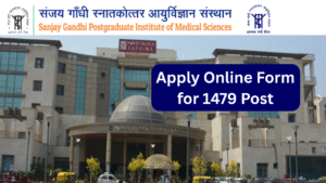SGPGI Nursing Officer and Non Teaching Post Recruitment 2025