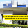 RSSB VDO Online Form 2025