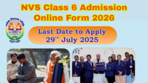 NVS Class 6 Admission 2026