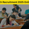 BPSC 71th Recruitment 2025