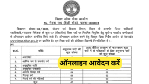 BPSC DSO Recruitment 2025