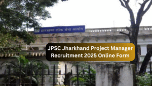 JPSC Project Manager Recruitment 2025